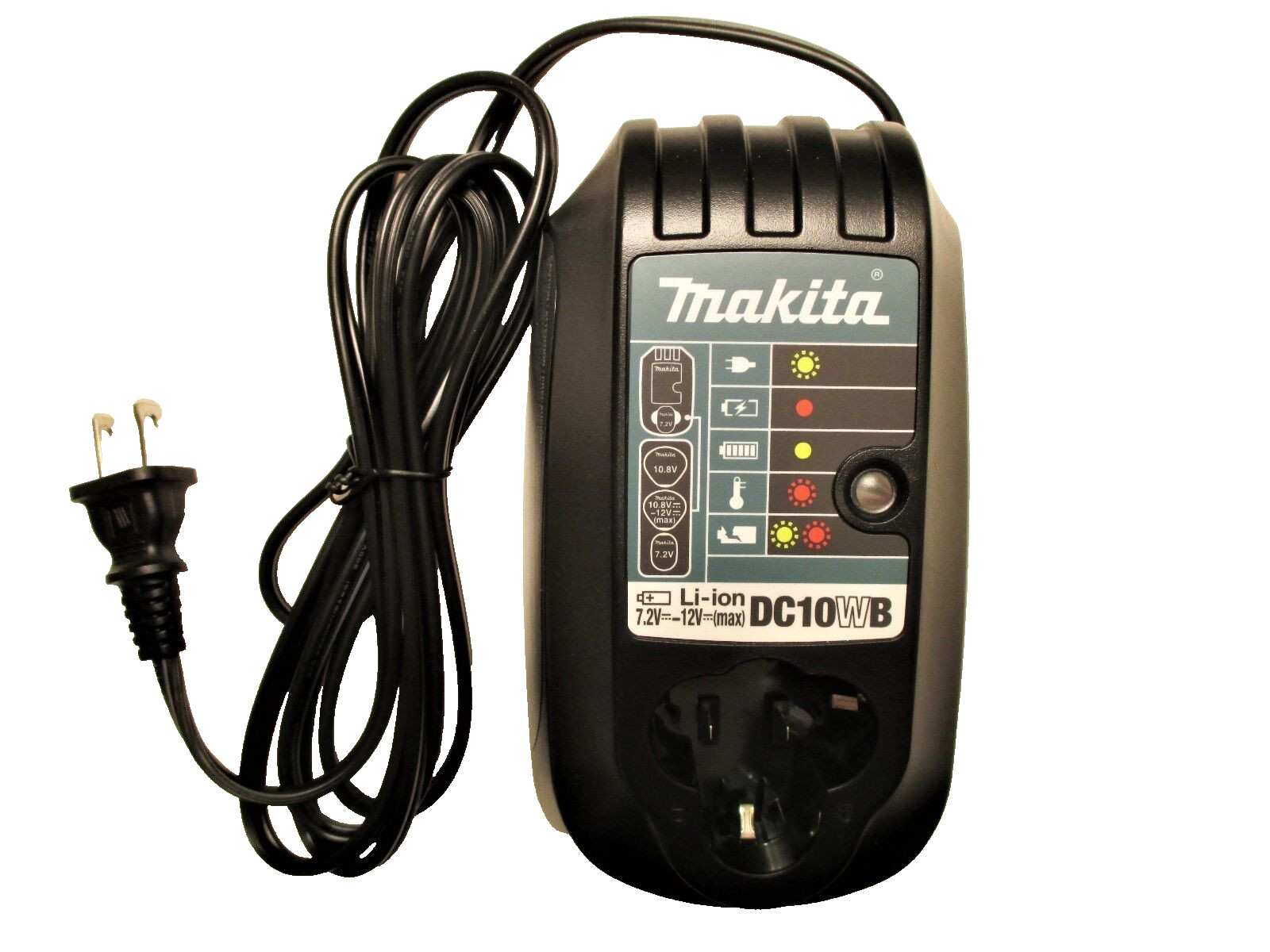 Brand NEW Makita DC10WB 7.2V – 10.8V 12V 12 Volt Max Lithium-Ion Battery Charger