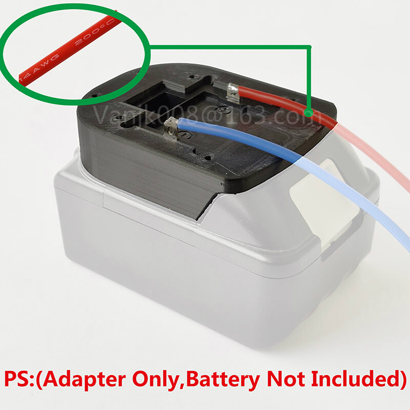 1PCS Makita 18V Cordless Tools Li-ion Batteries DIY Output Adapter (Line #14AWG)