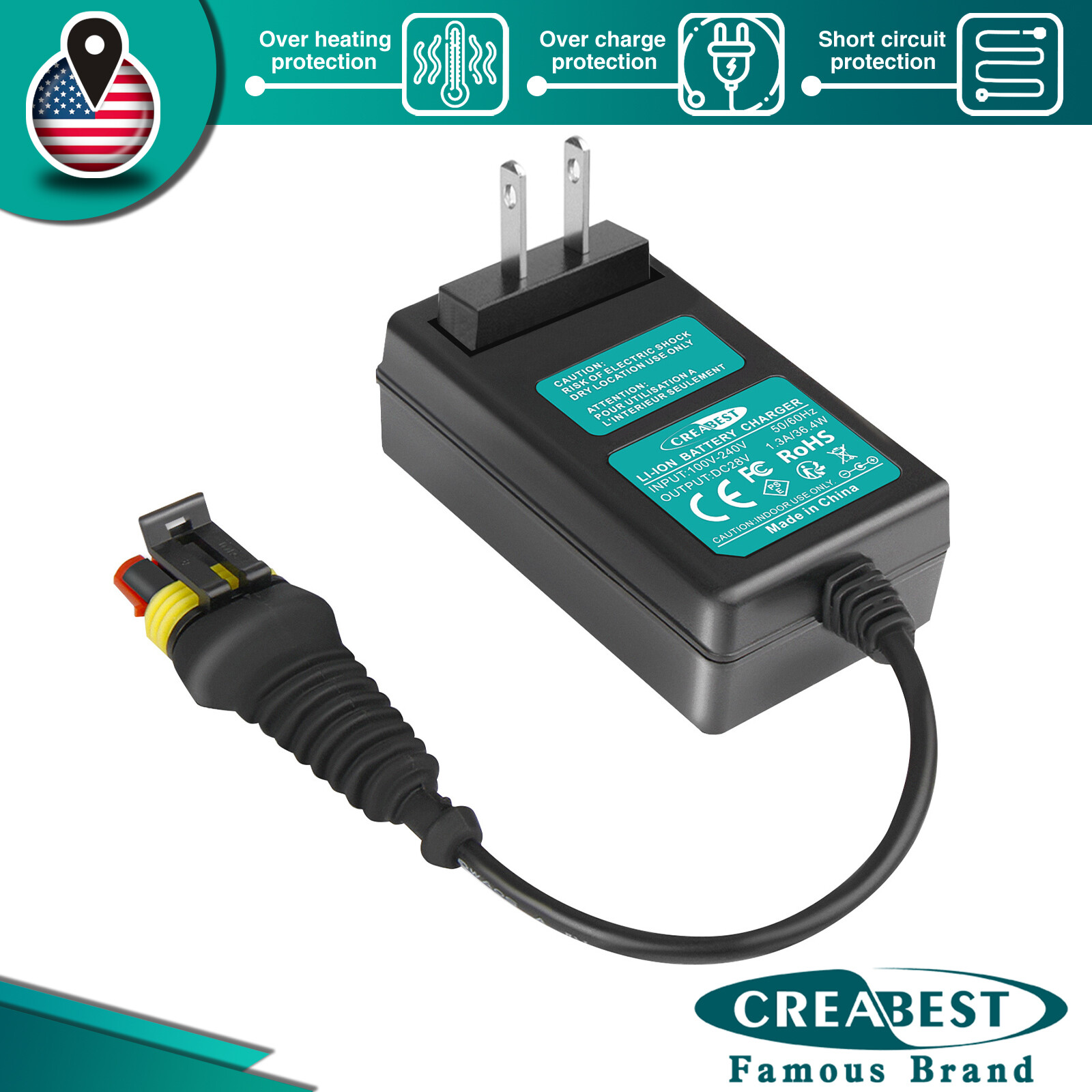 28V Li-ion Charger For Husqvarna Automower 105 310 315X 415X Gardena R40Li R50Li