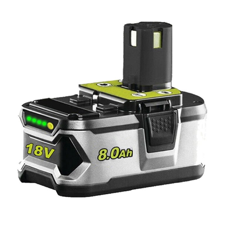 8.0Ah High Capacity P108 Battery or Dual Charger Kit For Ryobi 18V Lawn Mower US
