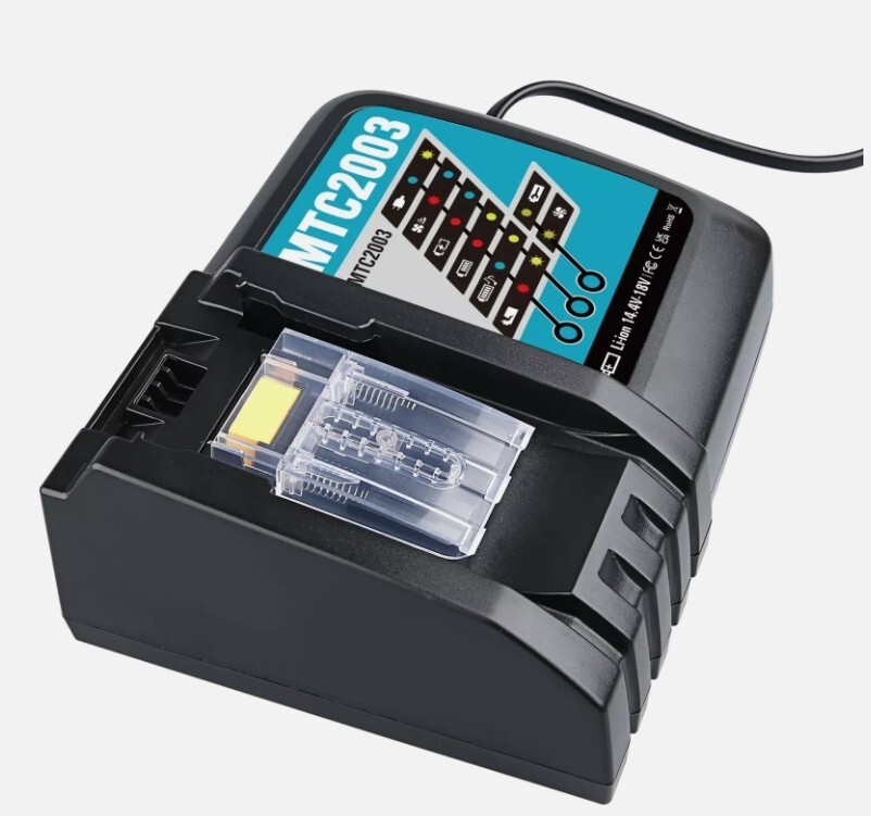 For Makita DC18RC 18V LXT Lithium‑Ion Rapid Optimum Battery Charger BL1830 1860